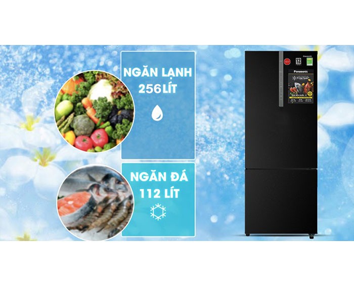 Image Tủ lạnh Panasonic Inverter 368 Lít NR-BX410QKVN 1