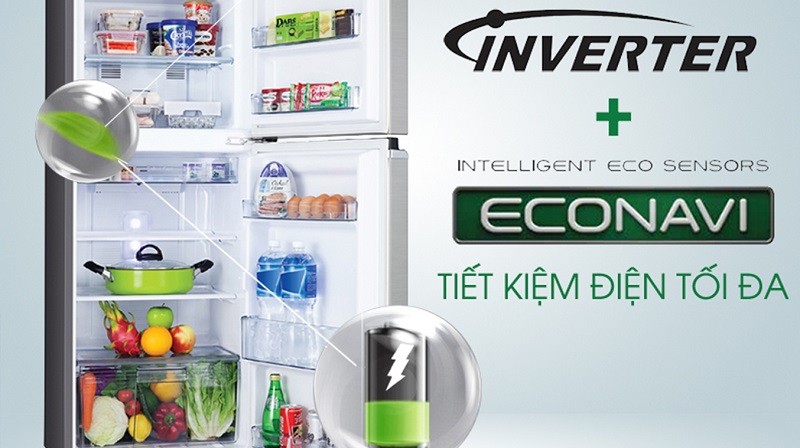 Image Tủ lạnh Panasonic Inverter 152 lít NR-BA178PKV1 2