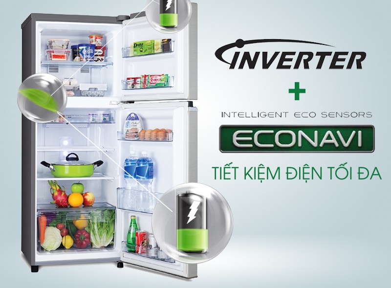 Image Tủ lạnh Panasonic inverter 152 lít NR-BA178PSV1 4