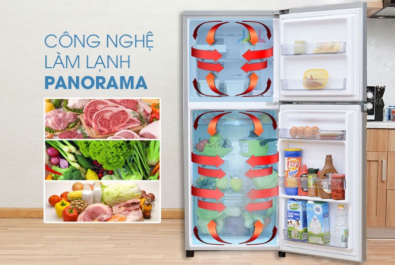 Image Tủ lạnh Panasonic 405 lít NR-BD468VSVN 5