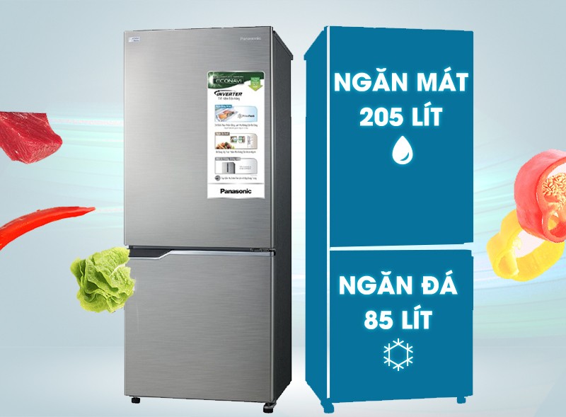 Image Tủ lạnh Panasonic 290 lít NR-BV328QSVN 4