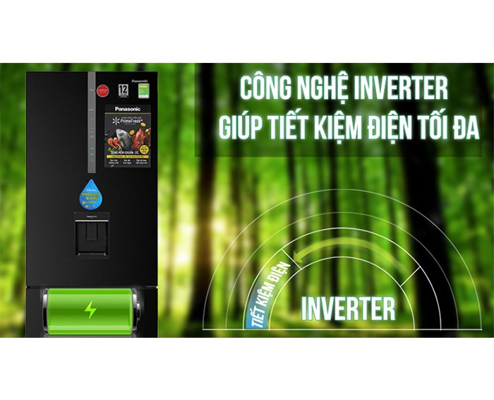 Image Tủ lạnh Panasonic Inverter 410 lít NR-BX460WKVN 2
