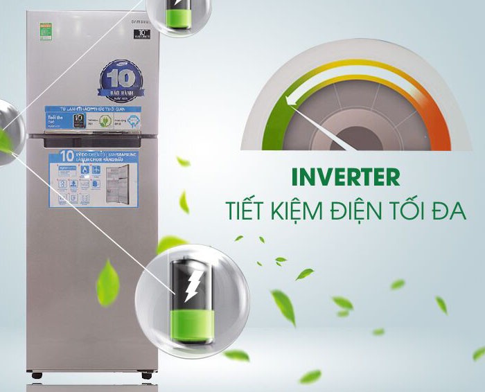 Image Tủ lạnh Samsung 234 lít inveter RT22FARBDSA/SV 3