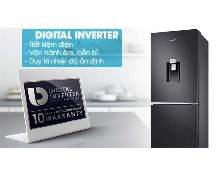 Image Tủ lạnh Samsung Inverter 276 lít RB27N4180B1/SV 1