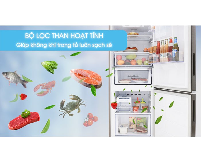 Image Tủ lạnh Samsung Inverter 276 lít RB27N4180B1/SV 4