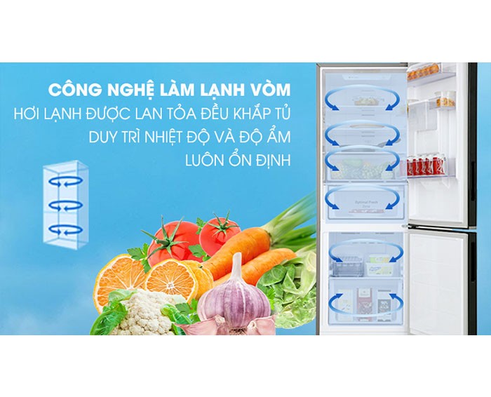 Image Tủ lạnh Samsung Inverter 310 lít RB30N4010BU/SV 2