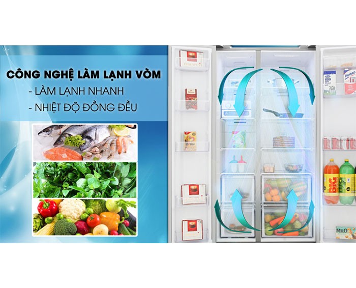 Image Tủ lạnh Samsung Inverter 647 lít RS62R5001M9/SV 2