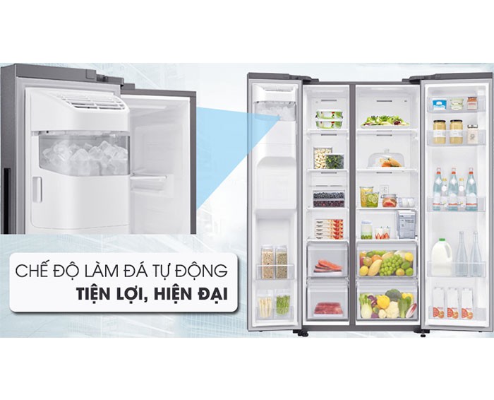 Image Tủ lạnh Samsung Inverter 617 lít RS64R5101SL/SV 2