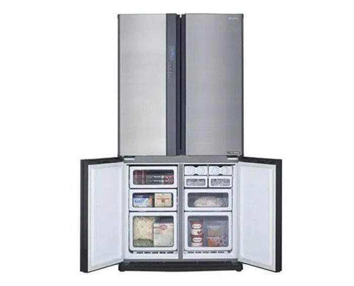 Image Tủ lạnh 4 cánh Sharp SJ-FX631V-SL 626 Lít Inverter  3