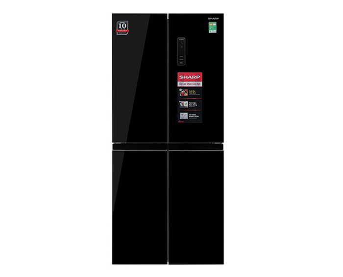 Tủ lạnh Sharp Inverter 362 lít Multi Door SJ-FX420VG-BK