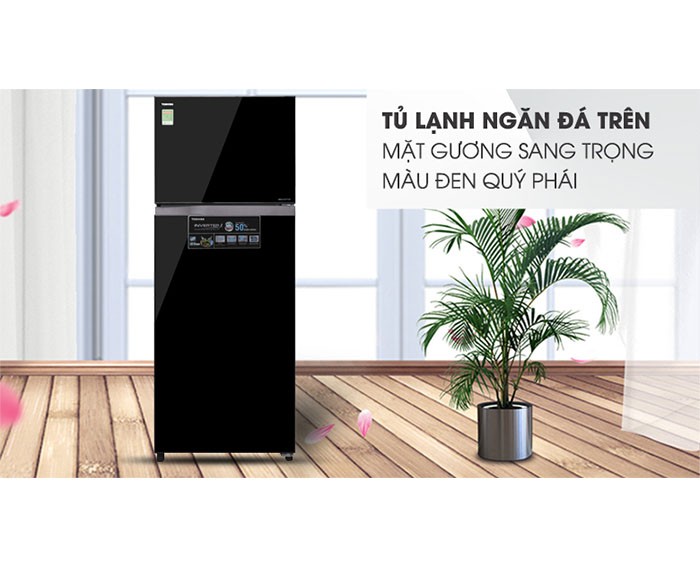 Image Tủ lạnh Toshiba Inverter 409 lít GR-AG46VPDZ XK1 4