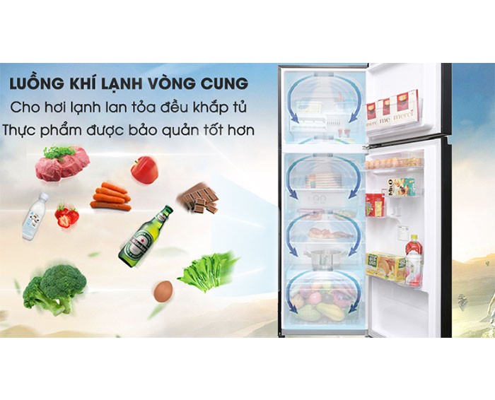 Image Tủ lạnh Toshiba Inverter 330 lít GR-AG39VUBZ XK 1