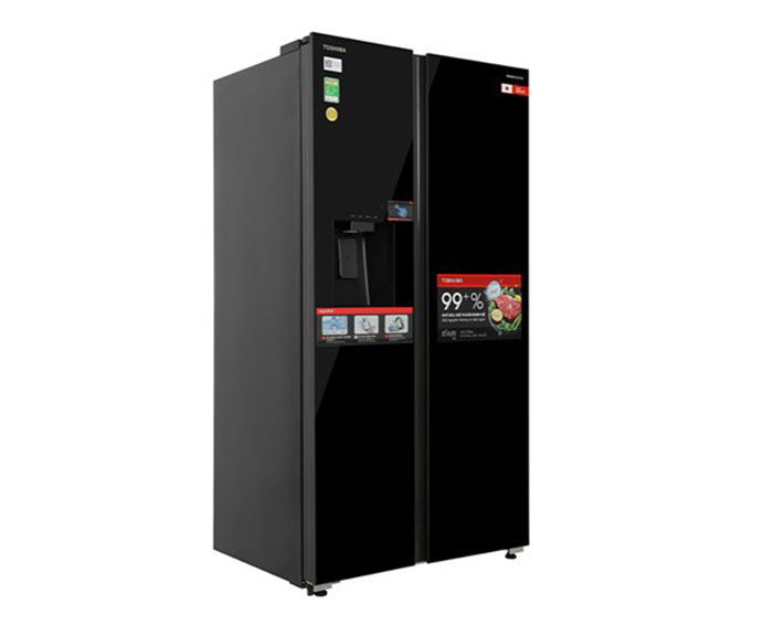 Image Tủ lạnh Toshiba Inverter 568 lít Side By Side GR-RS755WIA-PGV(22)-XK 1