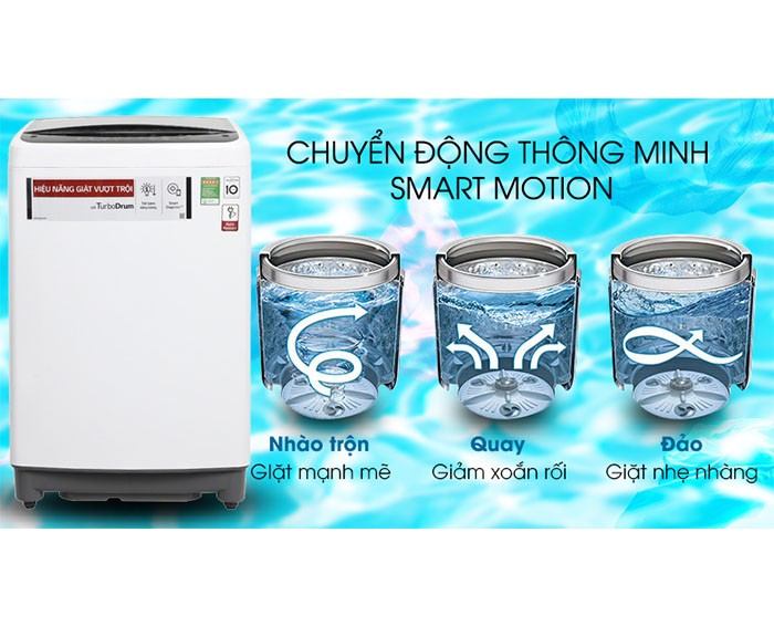 Image Máy giặt LG Inverter 8.5 kg T2385VS2W 4